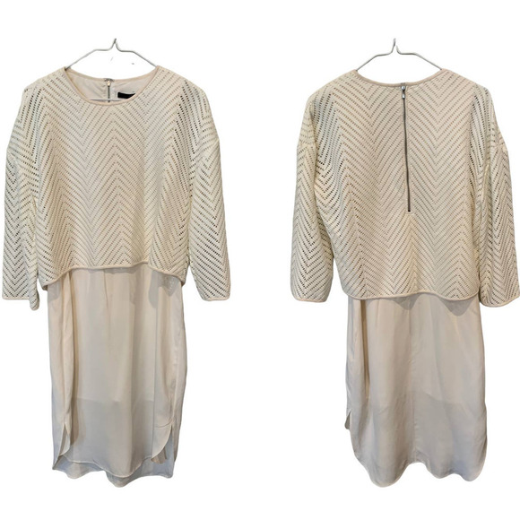 Tibi open-stitch overlay dress (S) - Picture 2 of 8